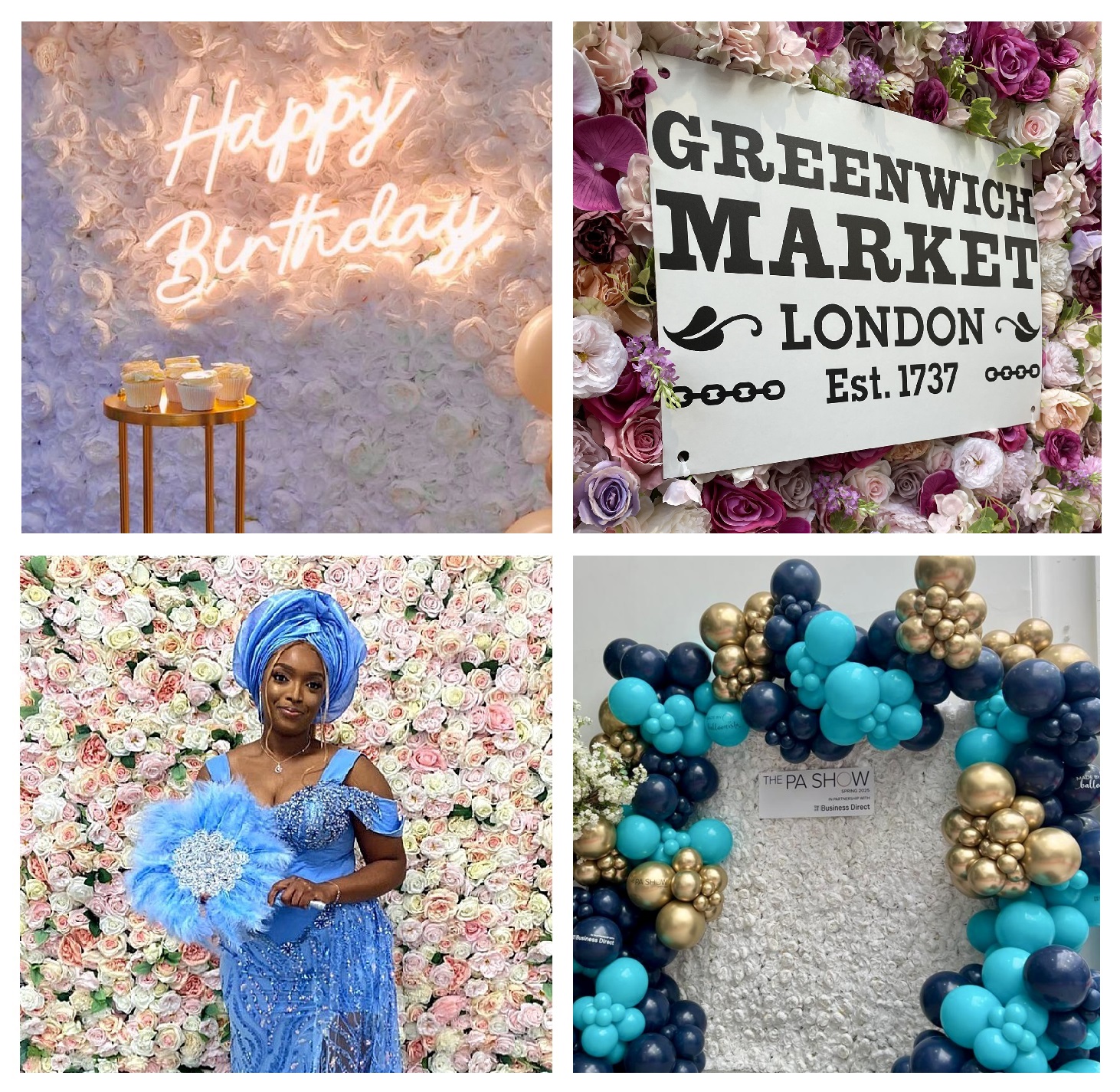 Birthday Flowerwall London