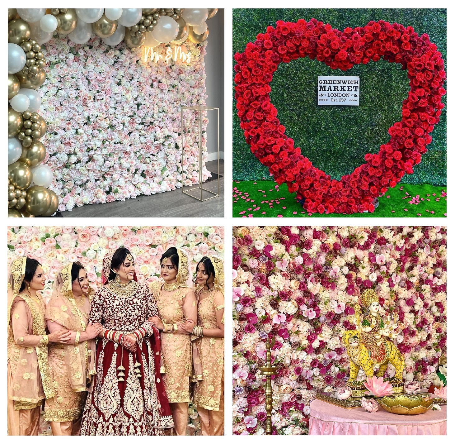 Wedding Flowerwall
