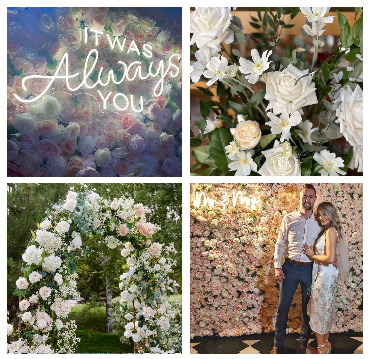 Wedding Flowerwall Croydon