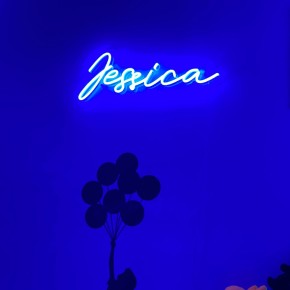 Neon Lighting Personalised Sign