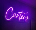 Commercial Neon Sign - Carter's 