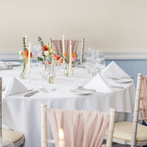 Wedding flowers at Bromley Hotel