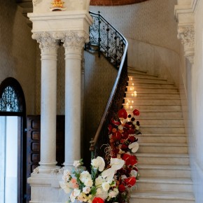 Wedding flowers, Lake Como, Italy