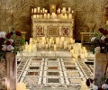 Wedding flowers - Fitzrovia Chapel, London
