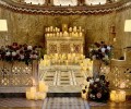 Wedding flowers - Fitzrovia Chapel, London