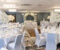 Wedding flowers at London Croydon Aerodrome Hotel.