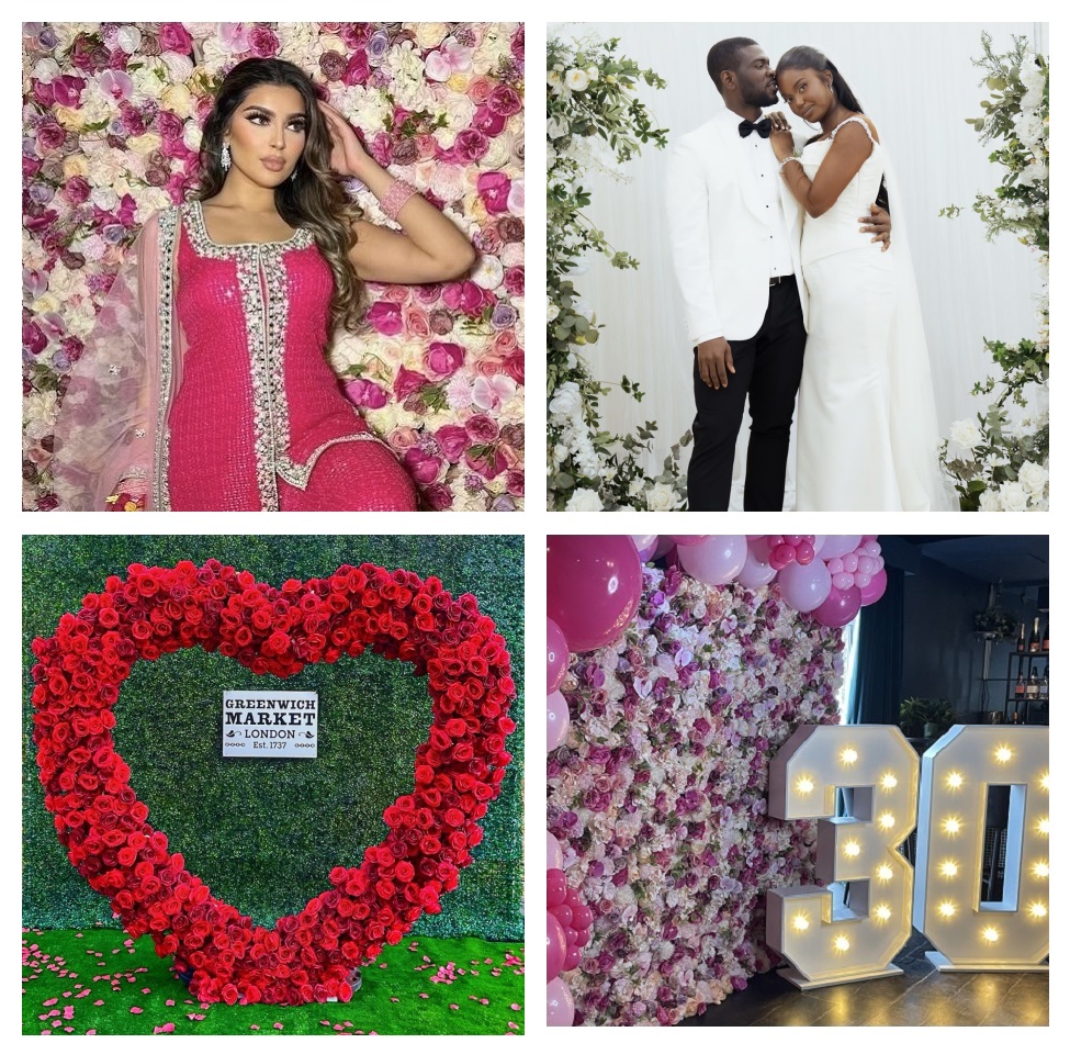 Birthday Flowerwall London